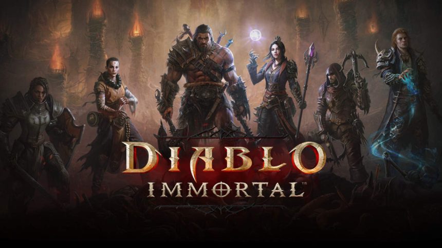 Diablo Immortal Cover Art