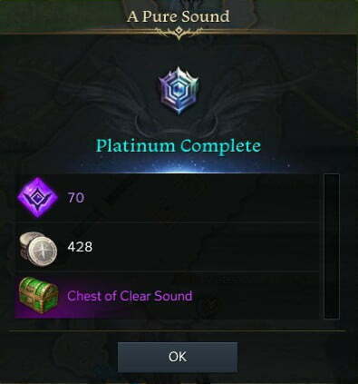 Lost Ark Chest of Clear Sound Reward