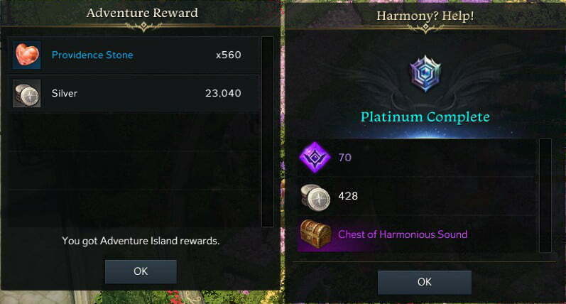 Lost Ark Chest of Harmonious Sound Reward