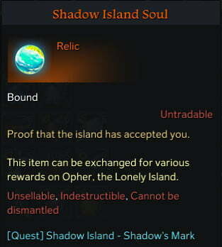 Lost Ark Shadow Island Soul Relic