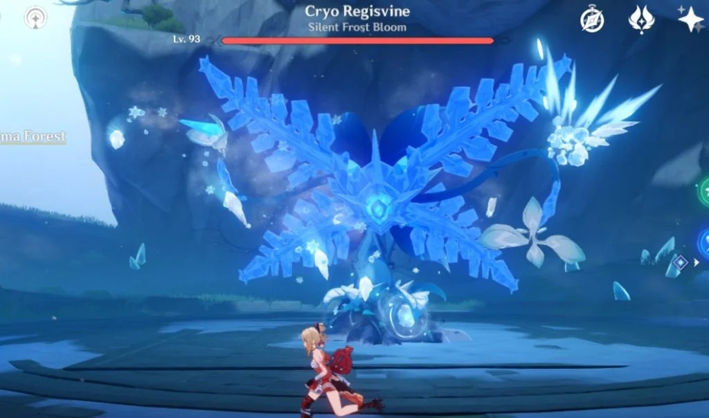 Genshin Impact Cyro Regisvine Homing Icicles