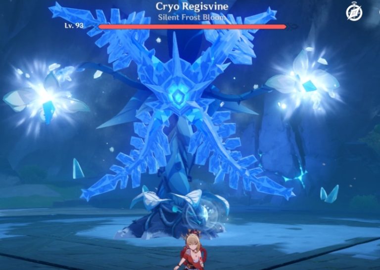 Genshin Impact How To Defeat Cryo Regisvine Boss Guide