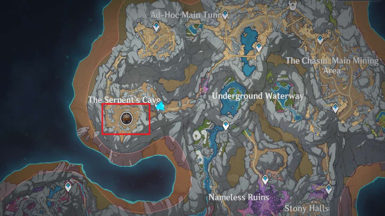 Genshin Impact Ruin Serpent Location