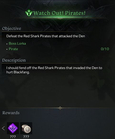 Watch Out Pirates CO-OP Quest