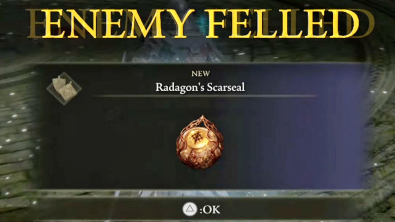 Radagon’s Scarseal Drop