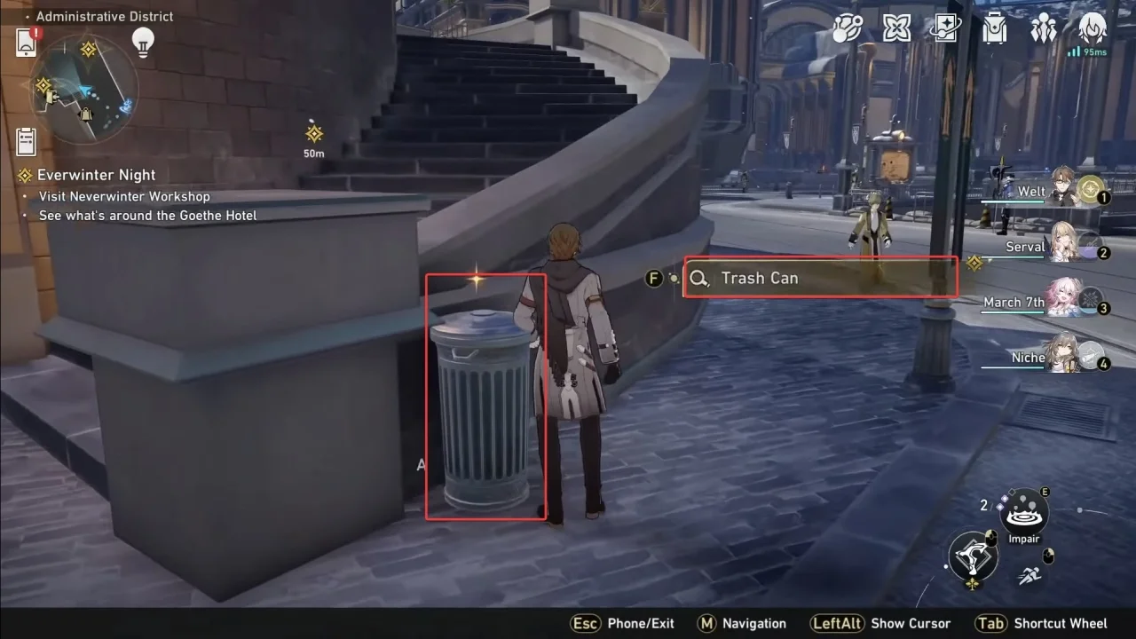 Honkai Star Rail How to Get Trash Cans?