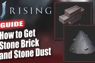 V Rising How to Get Stone Brick and Stone Dust