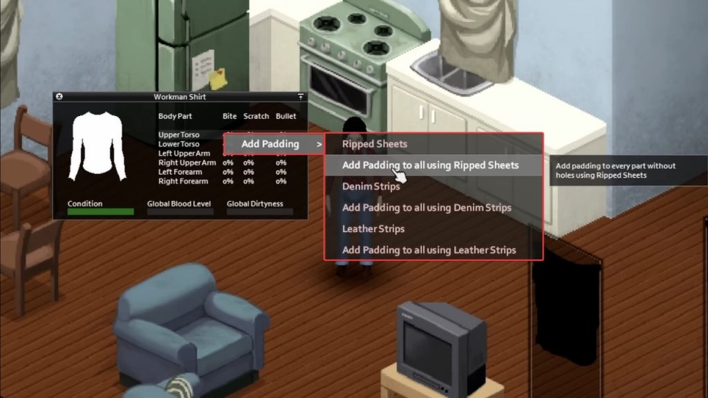Project Zomboid How to Level up Tailoring?