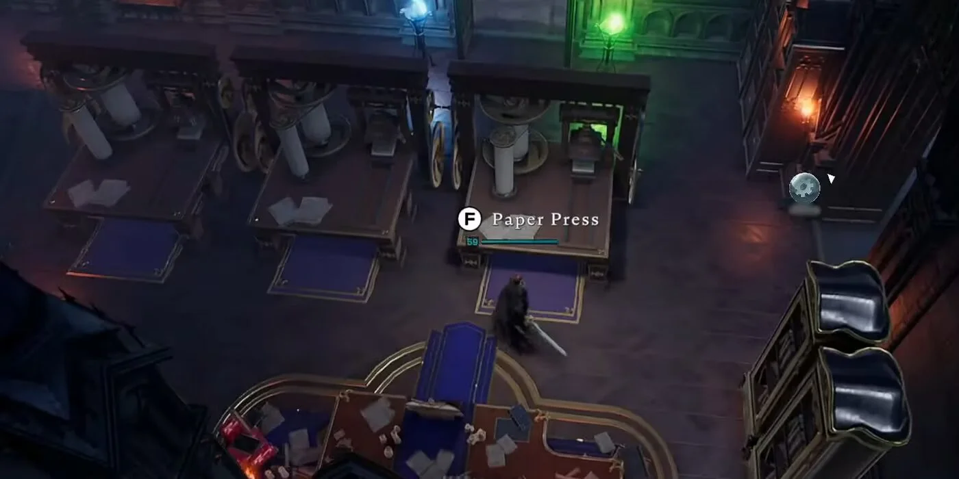 Unlock Paper Press in V Rising