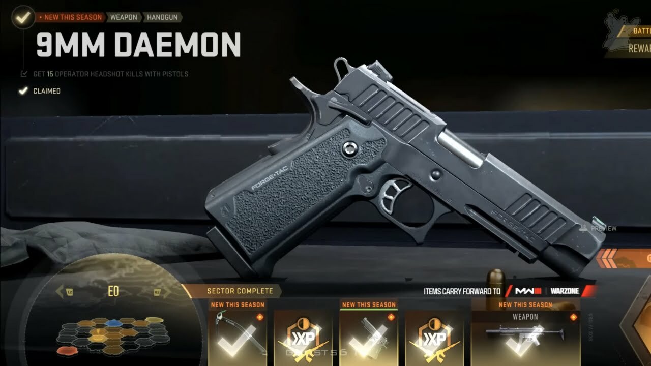 Call of Duty 9mm Daemon