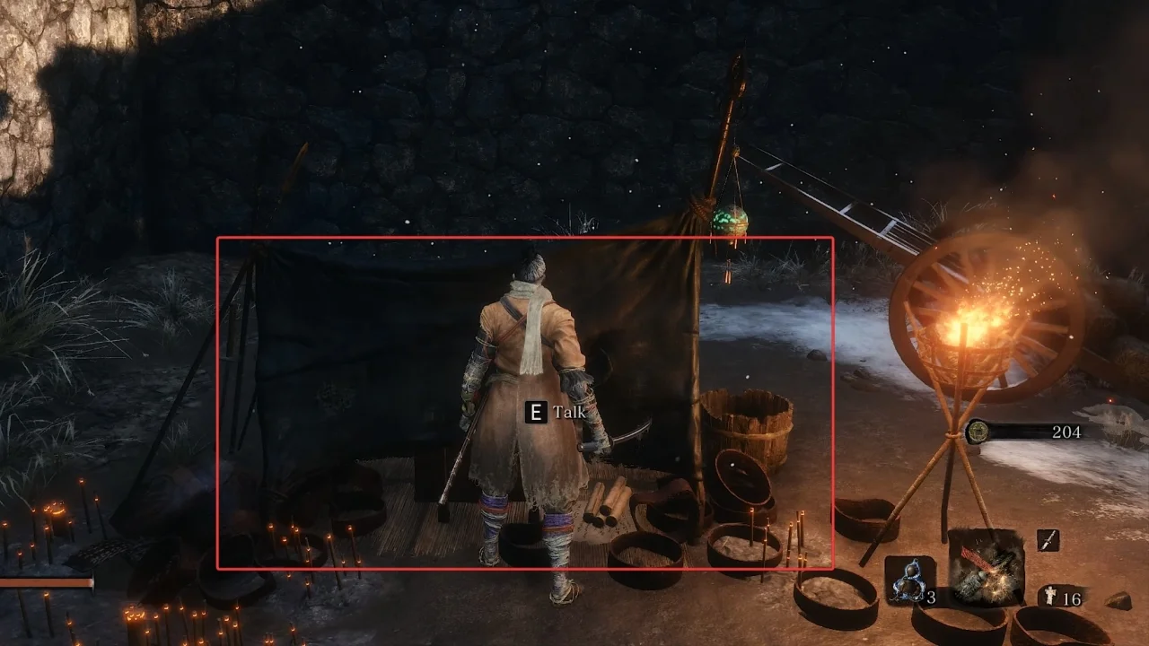 Sekiro Battlefield Memorial Mob Shop