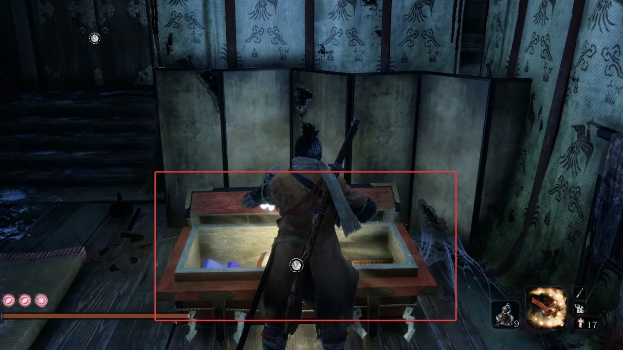 Sekiro Chest Past Palace Grounds Idol