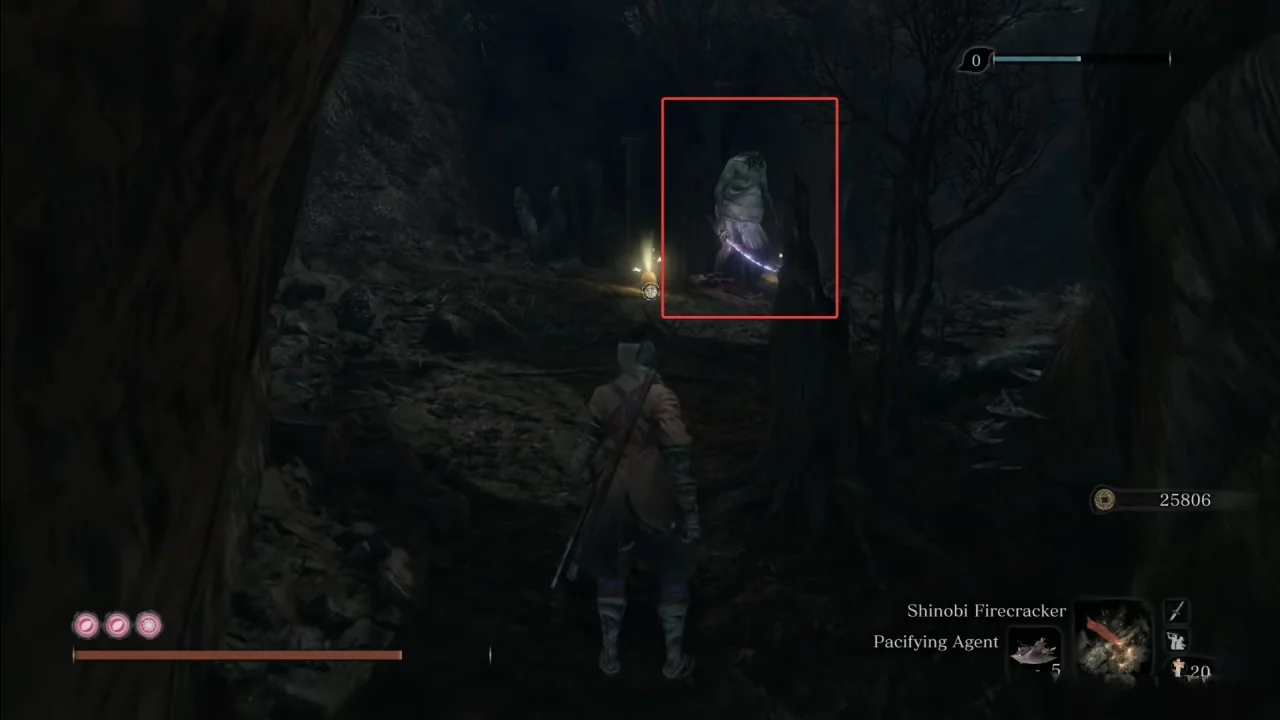 Sekiro Headless in Hidden Forest