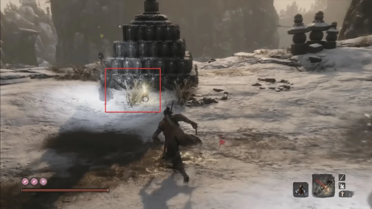 Sekiro Prayer Bead Near Under-Shrine Valley