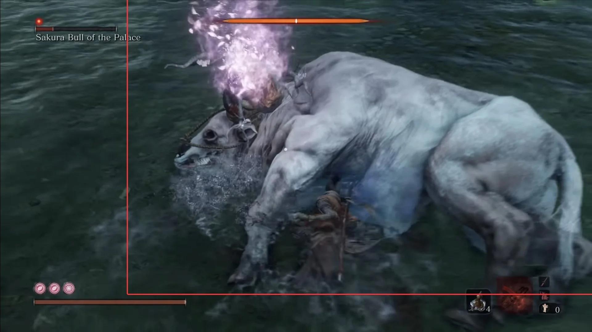 Sekiro Sakura Bull of the Palace