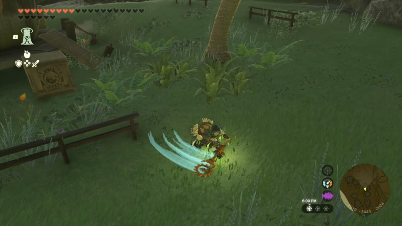 Cut Grass to Get Hylian Rice