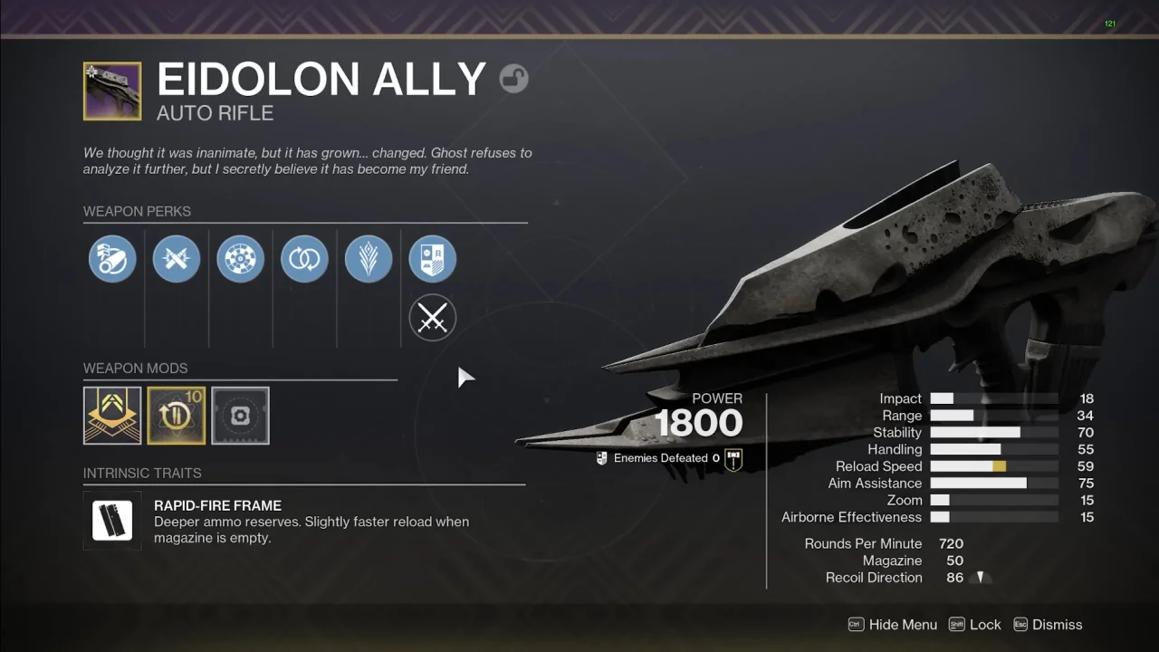 Destiny 2 Eidolon Ally