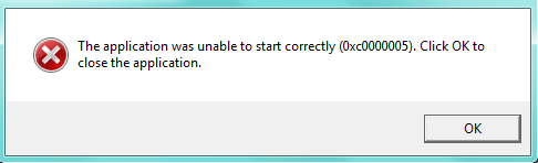 Error-0xc0000005