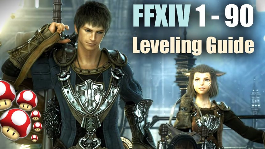 Level Fisher 1-90 in FFXIV