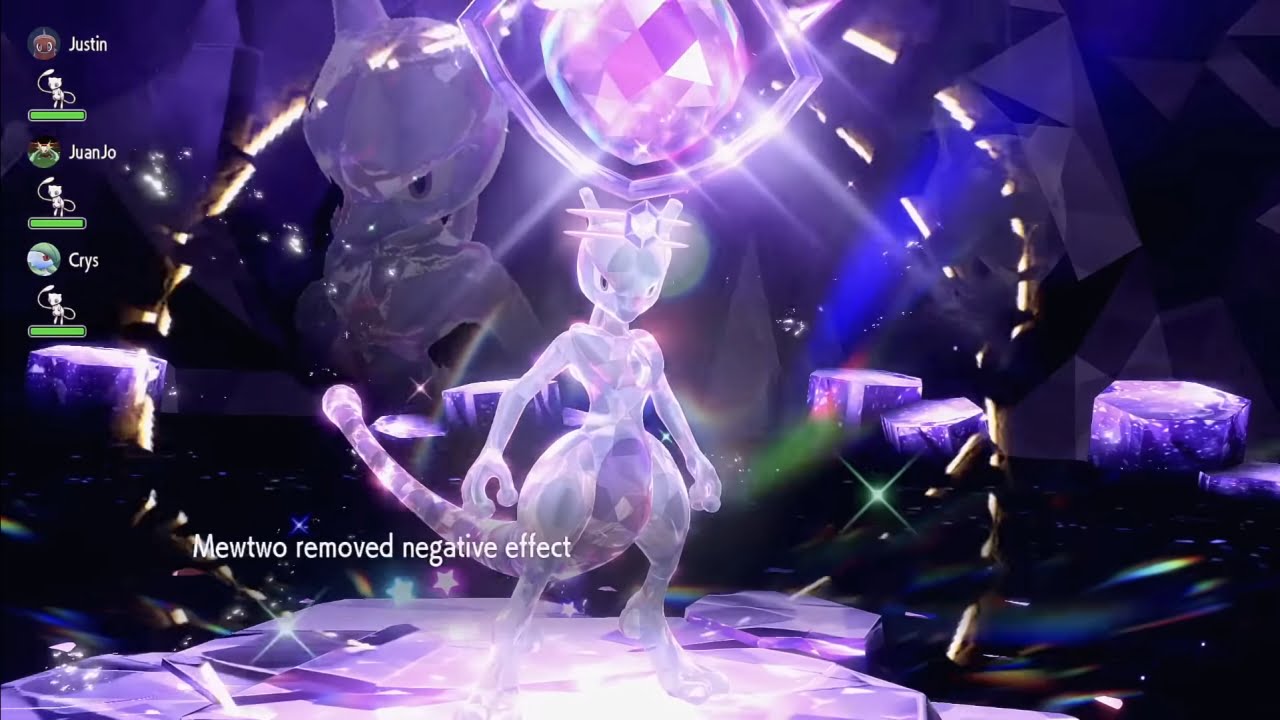 Mewtwo Tera Raid Confirmed for Pokémon Scarlet and Violet