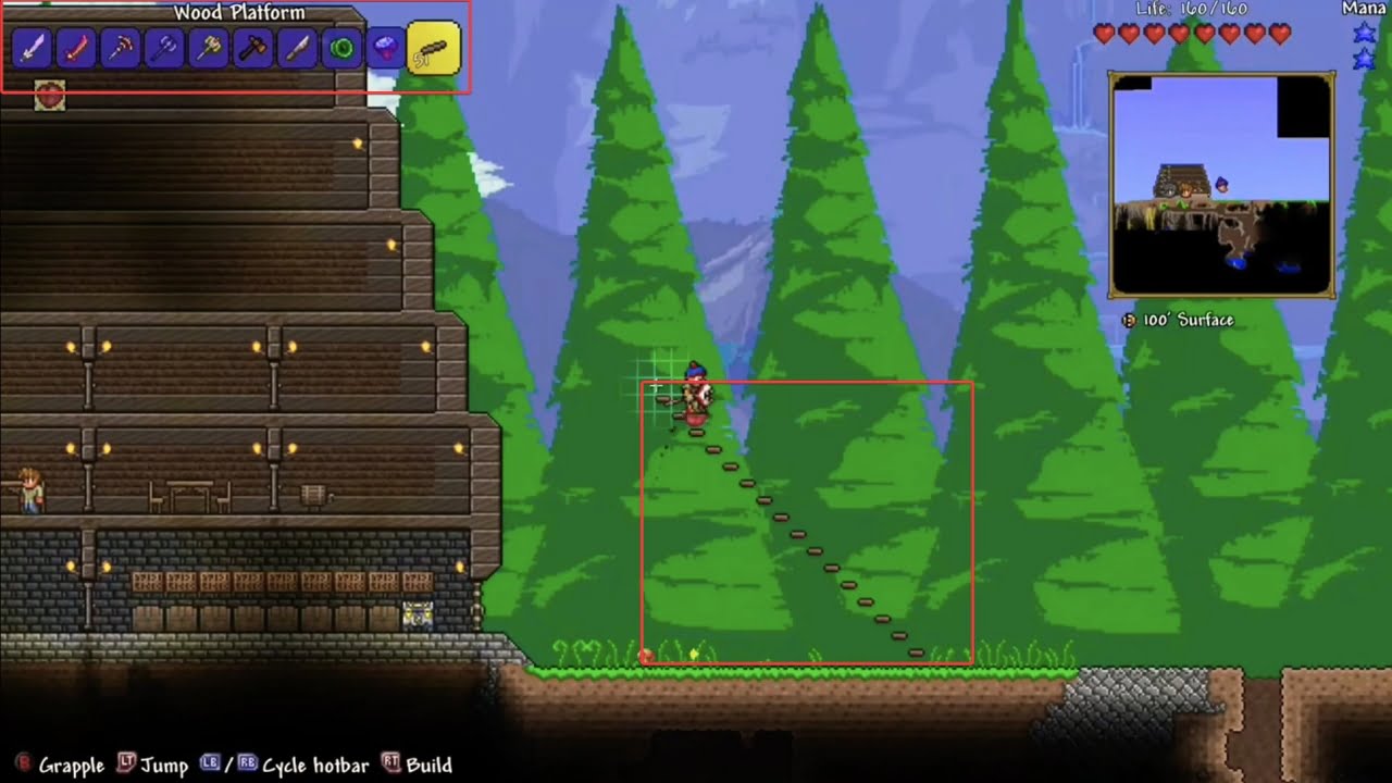 Terraria Wood Platform