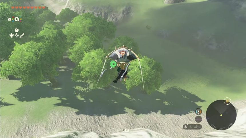 Zelda Tears of the Kingdom Paraglider