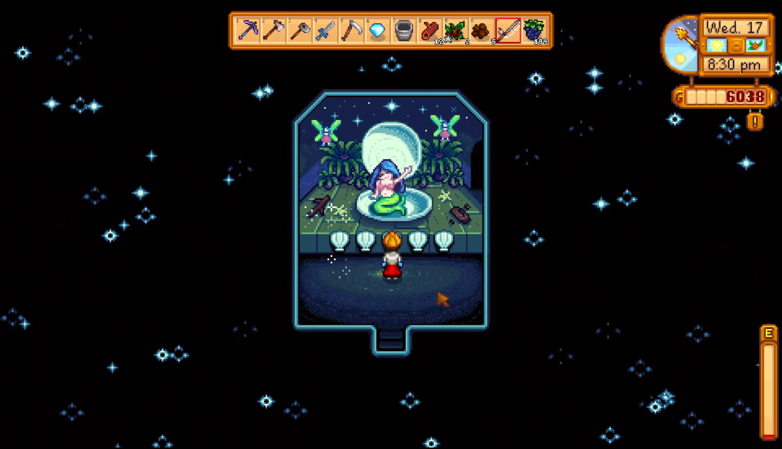 Stardew Valley Mermaid Show » Pearl Code and Guide