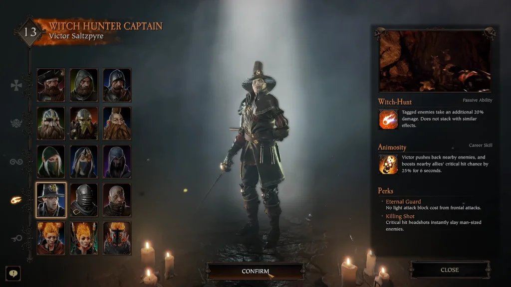 Witch Hunter Captain: