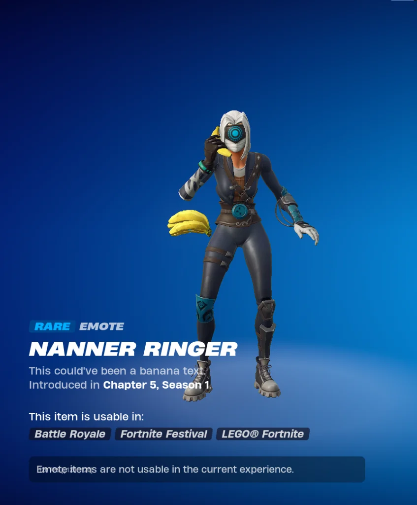 Fortnite Nanner Ringer code: How to redeem the free emote