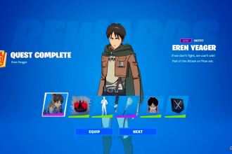 How to get the Attack on Titan Eren Jaeger skin in Fortnite