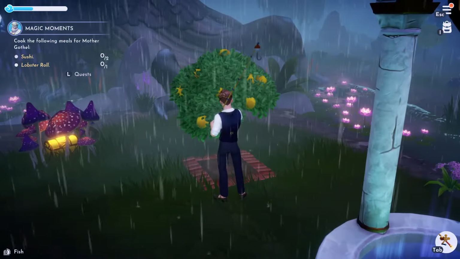 How to make Lobster Roll in Disney Dreamlight Valley