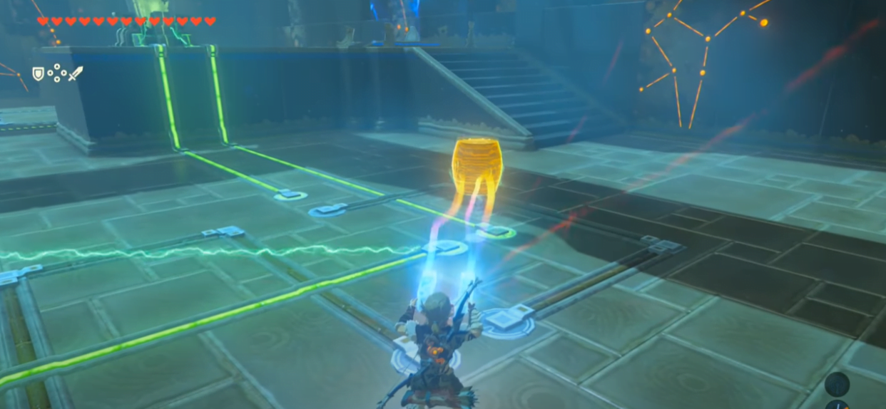 Daqo Chisay shrine walkthrough and puzzle solutions in Zelda