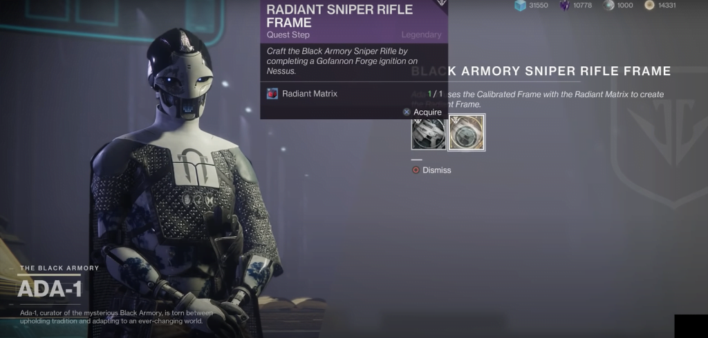 Radiant Sniper Rifle