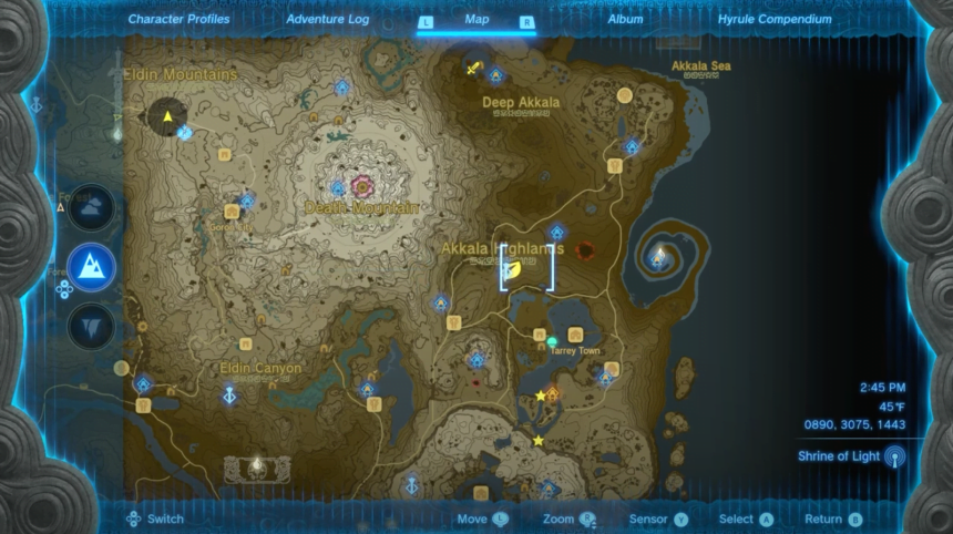 Zelda Dragon Locations For Naydra Dinraal And Farosh   Dinraal Location 860x482 