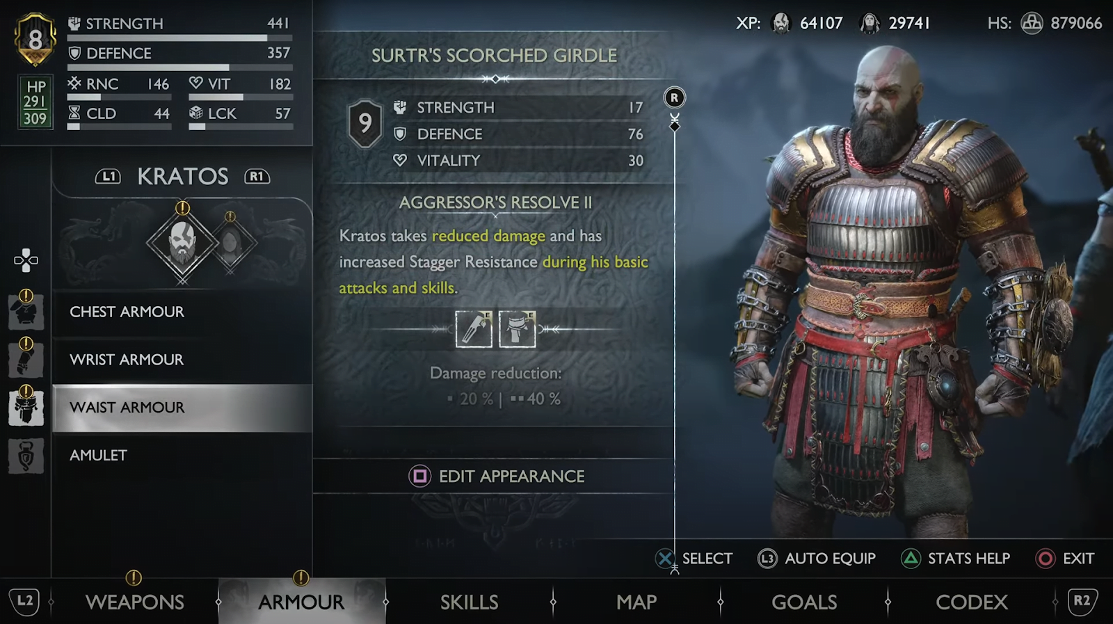 God of War Ragnarok How to Obtain Surtr's Scorched Armor Set