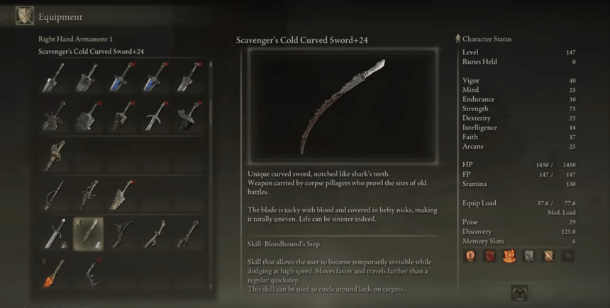 How To Get Scavengers Curved Sword In Elden Ring   Scavengers Curved Sword 860x435 